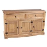 Wood Buffet Sideboard Corona Collection | Furniture Dash Retail:$349.98