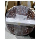 Oversized Farmhouse Wall Clock- Retail:$139.99