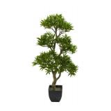 Nearly Natural 37" Bonsai Styled Podocarpus Artificial Tree