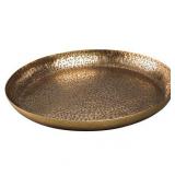 Signature Design by Ashley Morley Antique Brass Finish Tray -Retail $64.99