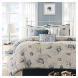 Madison Park Bayside 7-Pc. Queen Comforter Set Bedding -Retail $ 129.99