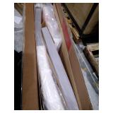 Porch & Den Prospect Hill Warren 24-inch White Faux Leather Stationary Stool- Retail:$140.49