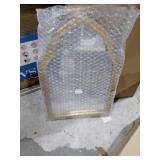 Kate and Laurel Eileen Framed Arch Mirror - Gold - 20x30- Retail:$149.99