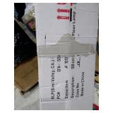 Spectacular 66-inch Silver Metal Floral 10-Light Showpiece Floor Lamp -Retail $ 399.99