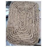 DecMode Rectangular Braided Natural Water Hyacinth Placemats (Set of 4) 20" x 14" Each Retail: $47.99