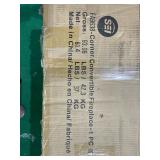 PARTIAL: 1 Box -Fireplaces Copper Grove Helianthus White Faux Stone Corner Electric Fireplace -Retail $794.99