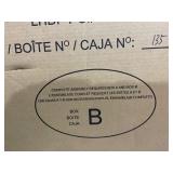 Partial: Box B (Box 2 of 2) Linon Home Decor Products, Inc. Ardmore 5-Piece Nook Set, White with Pine Accents -Retail $355.99