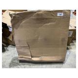 Light Brown Wood Rustic Wall Mirror 36 x 36 x 2" - Round -Retail:$279.99