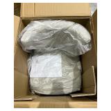 Madison Park Janet Light Grey Swivel Counter Stool (Single Chair) -Retail:$199.99