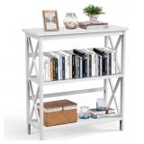 3-Tier Bookcase and Bookshelf Wooden Open Shelf Bookcase Retail:$69.99
