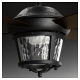 Smyrna Collection Indoor Outdoor 52" Five Blade Ceiling Fan - 10.750" x 23.870" x 14.120"- Retail:$348.00