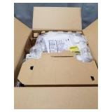 TOTOÃÂ® WASHLETÃÂ® S350e Electronic Bidet Toilet Seat with Auto Open and Close and ewater+ Sanitization, Round, Cotton White