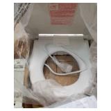 TOTOÃÂ® WASHLETÃÂ® S350e Electronic Bidet Toilet Seat with Auto Open and Close and ewater+ Sanitization, Round, Cotton White