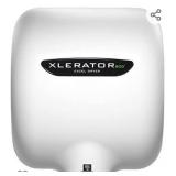 Excel Dryer XLERATOReco XL-BW-ECO Hand Dryer, No Heat, White Thermoset Resin (BMC) Cover, Automatic Sensor, Surface Mounted, LEED Credits, GreenSpec Listed, Commercial Hand Dryer, 500 Watts