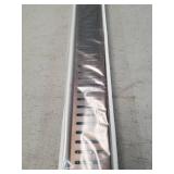 Neodrain 36-Inch Linear Shower Drain with Removable Capsule Pattern Grate, Antique Copper color, Antique Copper Finish, 304 Stainless Steel Shower Floor Drain, With Leveling Feet, Hair Strainer