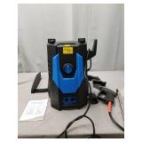 mrliance Electric Pressure Washer, 1.8GPM Electric Power Washer High Pressure Washer with Spray Gun, Brush, and 4 Quick-Connect Spray Tips (Blue-2)