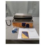 Hanchen Commercial Hot Dog Waffle Machine 6Pcs Corn Dog Waffle Maker for Restaurant Bakeries Snack Bar Home Commercial Use