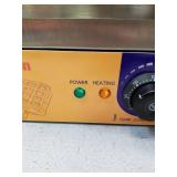 Hanchen Commercial Hot Dog Waffle Machine 6Pcs Corn Dog Waffle Maker for Restaurant Bakeries Snack Bar Home Commercial Use