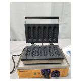 Hanchen Commercial Hot Dog Waffle Machine 6Pcs Corn Dog Waffle Maker for Restaurant Bakeries Snack Bar Home Commercial Use