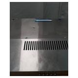 Ancona AN-1802 24" 110 CFM Convertible Under Cabinet Range Hood in Stainless Steel Damage See Pictures