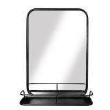 Coltan Mirror with Shelf by Martin Svensson Home- Retail:$186.99