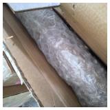 Silver Orchid Brian Modern 24-inch Glass Top Side Table- Retail:$339.99