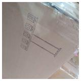 Farmhouse 5-light Black Kitchen Island Chandelier Glass Shade Ceiling Lights - L36.6" X W4.7" X H39.4"- Retail:$269.99