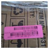 Farmhouse 5-light Black Kitchen Island Chandelier Glass Shade Ceiling Lights - L36.6" X W4.7" X H39.4"- Retail:$269.99