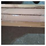 Farmhouse 5-light Black Kitchen Island Chandelier Glass Shade Ceiling Lights - L36.6" X W4.7" X H39.4"- Retail:$269.99