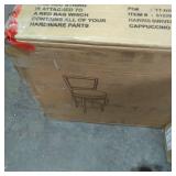 Boraam Industries 51229 29 in. Harris Memory Swivel Stool, Cappuccino