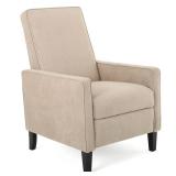 Dalton Fabric Recliner Club Chair by Christopher Knight Home- Retail:$259.49