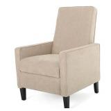 Dalton Fabric Recliner Club Chair by Christopher Knight Home- Retail:$259.49