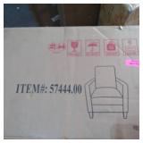 Dalton Fabric Recliner Club Chair by Christopher Knight Home- Retail:$259.49