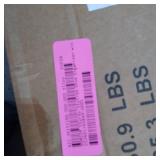 HOMCOM Sturdy Shoe Organizer Storage Bench with 2-Tier Rack for Storing Shoes, Socks with Padded Seat, Brown- Retail:$83.99