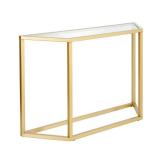 Levi Glam Metal Console Table- Retail:$172.99