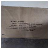 Levi Glam Metal Console Table- Retail:$172.99