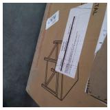 Ebany Industrial Square Acacia Wood Storage End Table by Christopher Knight Home- Retail:$109.49