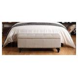 ROSEVERA Y12-7S P MD2H DESCUPHOLSTERED STORAGE BENCH SMALL G.W: 24.2LBS N.W:20 97LBS CUFT: 4.12 DIMENSIONS:30"x13"x18.25" C/NO:1PC/CTN 3A STANDARD