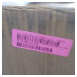 22.4in. H MgO Fiberclay White Wavy Tall Planter- Retail:$76.09