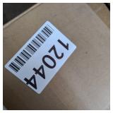 22.4in. H MgO Fiberclay White Wavy Tall Planter- Retail:$76.09