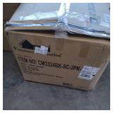 Furniture of America Tays Rustic Linen Dining Chairs (Set of 2)