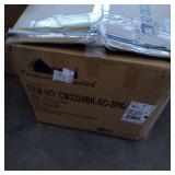 Furniture of America Tays Rustic Linen Dining Chairs (Set of 2)