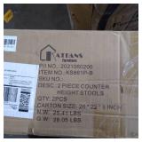 KATDANS FURNITURE 2 PIECE COUNTER HEIGHT BAR STOOL