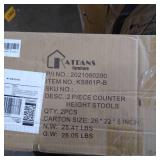 KATDANS FURNITURE 2 PIECE COUNTER HEIGHT BAR STOOL