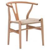 Pair of Poly and Bark Weave Chairs in Natural - Retail:$369.49