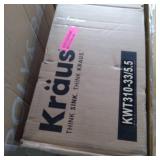 KRAUS Kore Workstation Drop-In Stainless Steel Kitchen Sink- Retail:$399.95