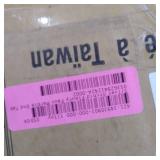 Sei Freston Faux Marble End Table With Open Shelf in Chrome - All