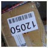 Sei Freston Faux Marble End Table With Open Shelf in Chrome - All