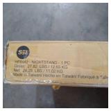 Southern Enterprises Owen Nightstand in White