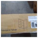 Southern Enterprises Owen Nightstand in White